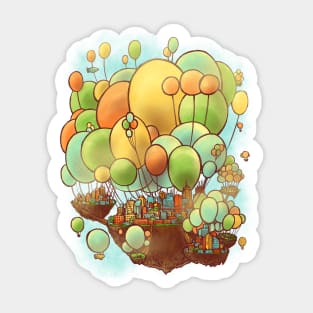 Cloud City Sticker